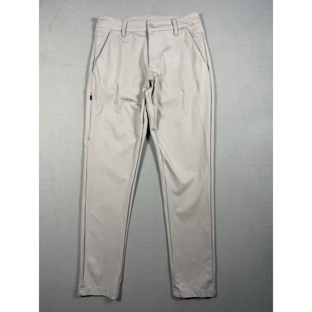 BYLT Premium Basics Everyday Pant 2.0 Slim Fit Men's Size 31 Gray Stretch Pants